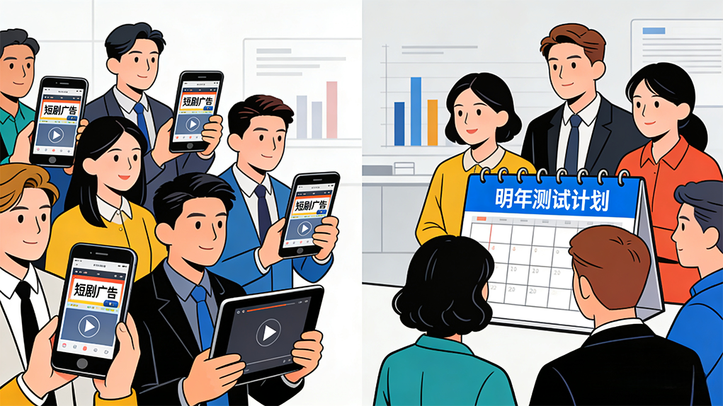 超三分之一移动营销人员已投放短剧广告，另有两成计划明年测试
